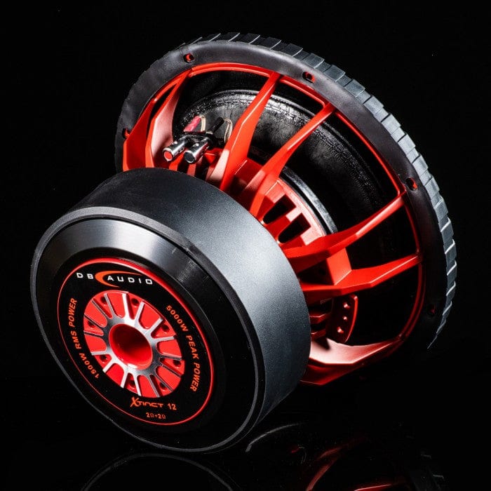 DB Audio Car Speakers and Subs DB Audio Xtinct12 5000W 12" Dual 2Ω Voice Coil SPL SINGLE Subwoofer