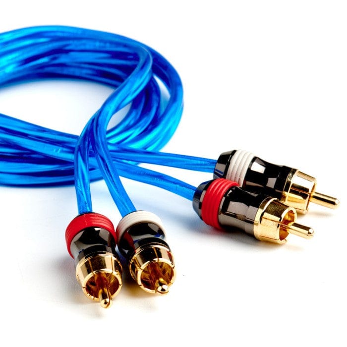 DB Audio Amp Wiring and Fitting Parts DB Audio DBR201 1 Metre Double Shielded RCA Cable Perfect for Car Audio Amplifier & Home Audio Amps