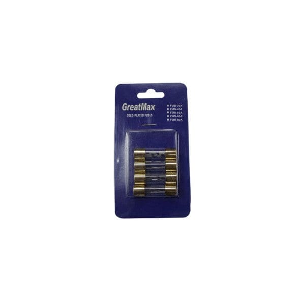 In Phase In Phase IP30A Glass 30 Amp Fuse Gold Plated Quad Pack