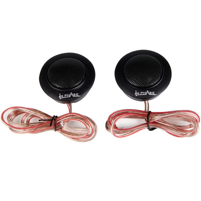 In Phase Car Speakers In Phase In Phase XTC6CX 6.5" 16.5cm 600 Watt 2 Way Component Door Speakers with Tweeters and Grills