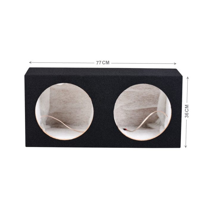 In Phase Car Speakers and Subs In Phase BX212S Double 12" Sealed Subwoofer Enclosure