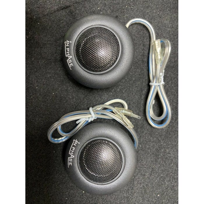 In Phase Car Speakers and Subs In Phase XT5CII 5.25" 13cm 480 Watts 2 Way Component Kit Car Door Speakers with Tweeters and Crossovers