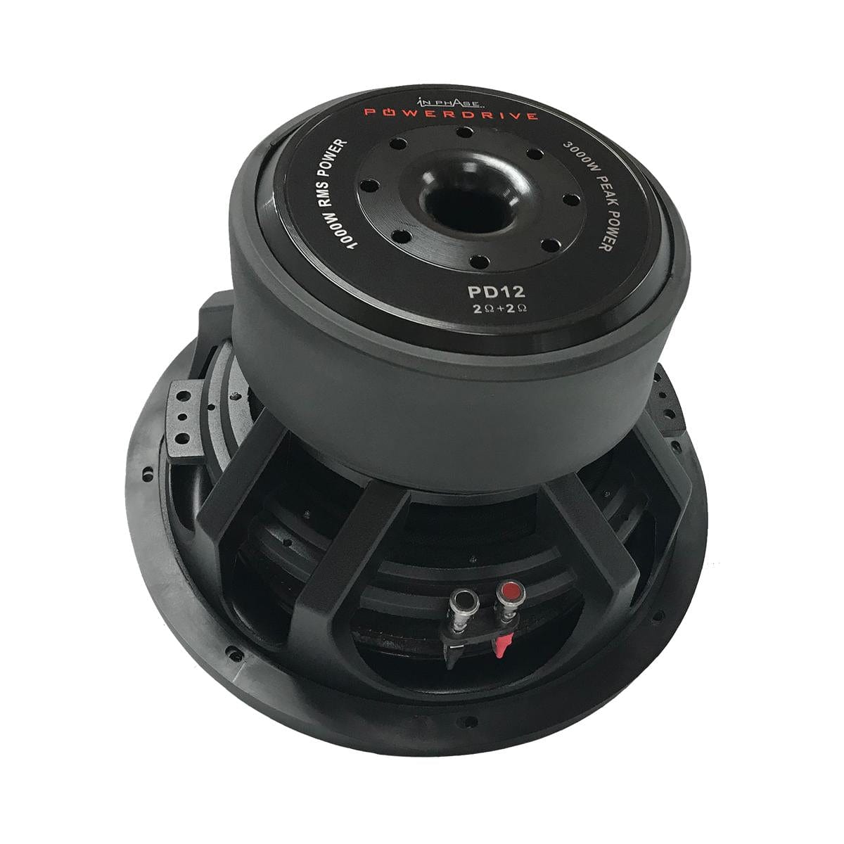 In Phase Car Speakers and Subs In Phase PowerDrive12 3000W 12" Dual 2Ω Voice Coil subwoofer