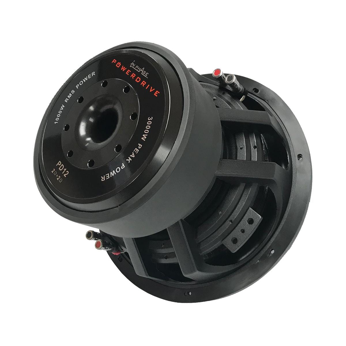 In Phase Car Speakers and Subs In Phase PowerDrive12 3000W 12" Dual 2Ω Voice Coil subwoofer