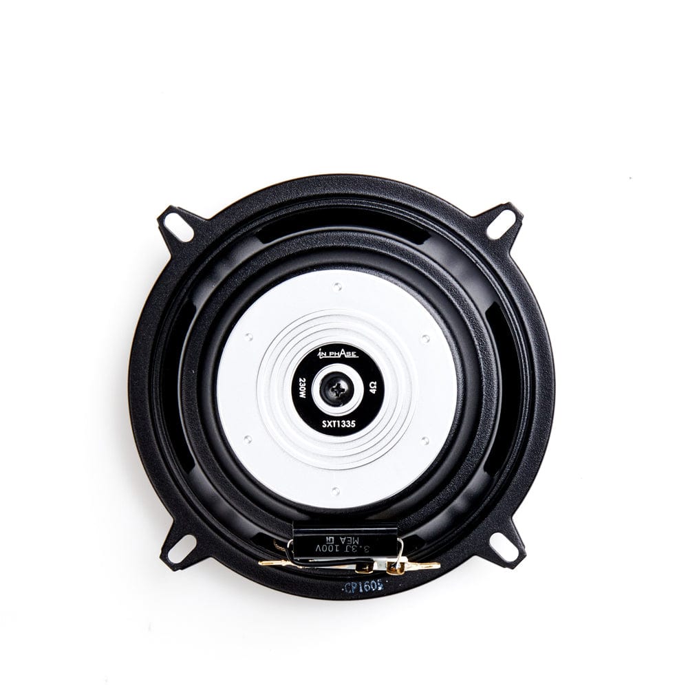 In Phase Car Speakers In Phase SXT1335 - 13cm shallow mount 3-way coaxial speakers - 230 watts