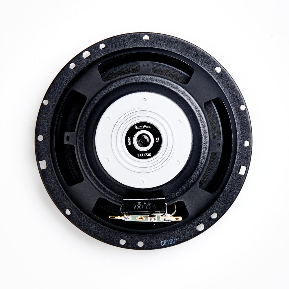 In Phase Car Speakers In Phase SXT1735 6.5" Shallow Fit 17cm 3-Way, 260 Watts Coaxial Speakers with Neodymium Magnet