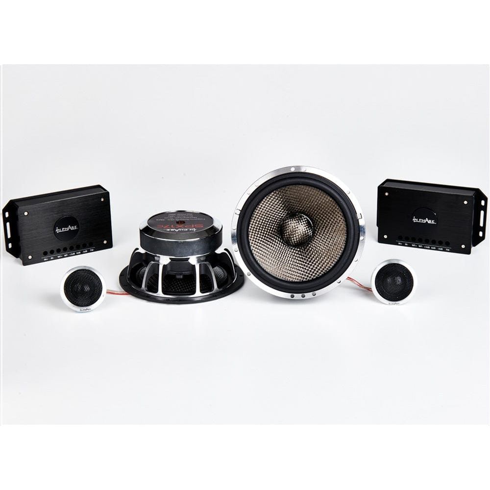 In Phase Car Speakers and Subs In Phase SPX17C - Professional 17cm 160W 2-way Component Speaker set