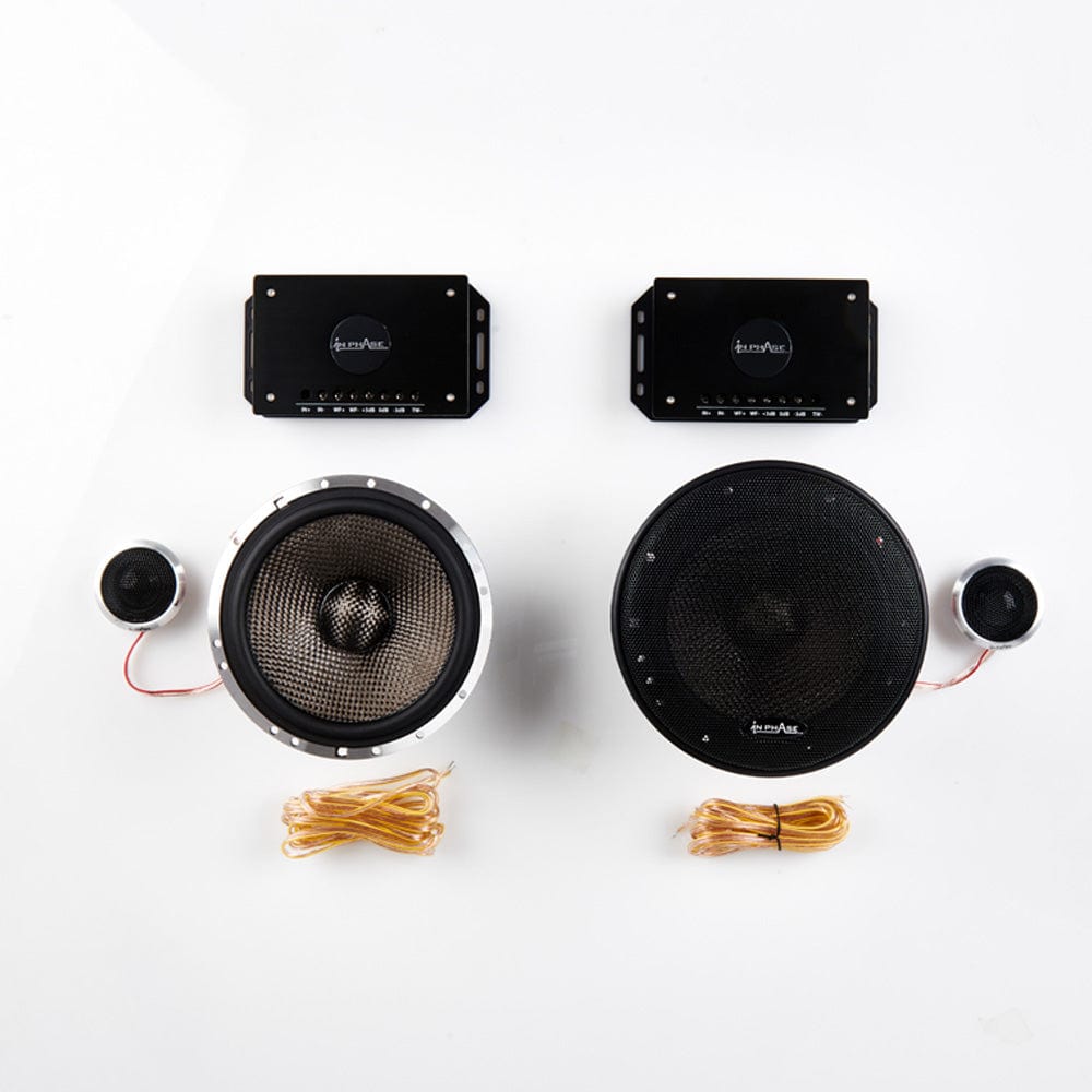 In Phase Car Speakers and Subs In Phase SPX17C - Professional 17cm 160W 2-way Component Speaker set
