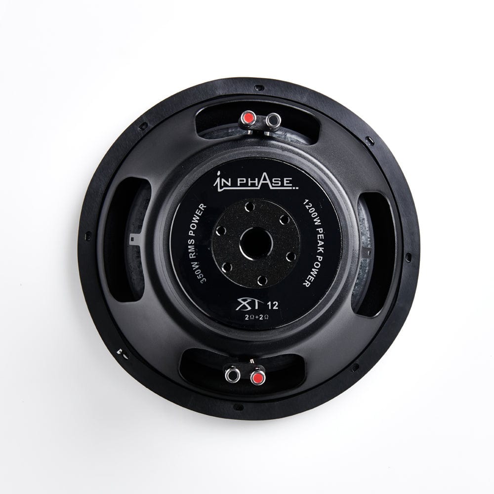 In Phase Car Subwoofers In Phase XT-12 Kevlar Cone 2 Ohm Dual Voice Coil 1400W Peak Power Subwoofer