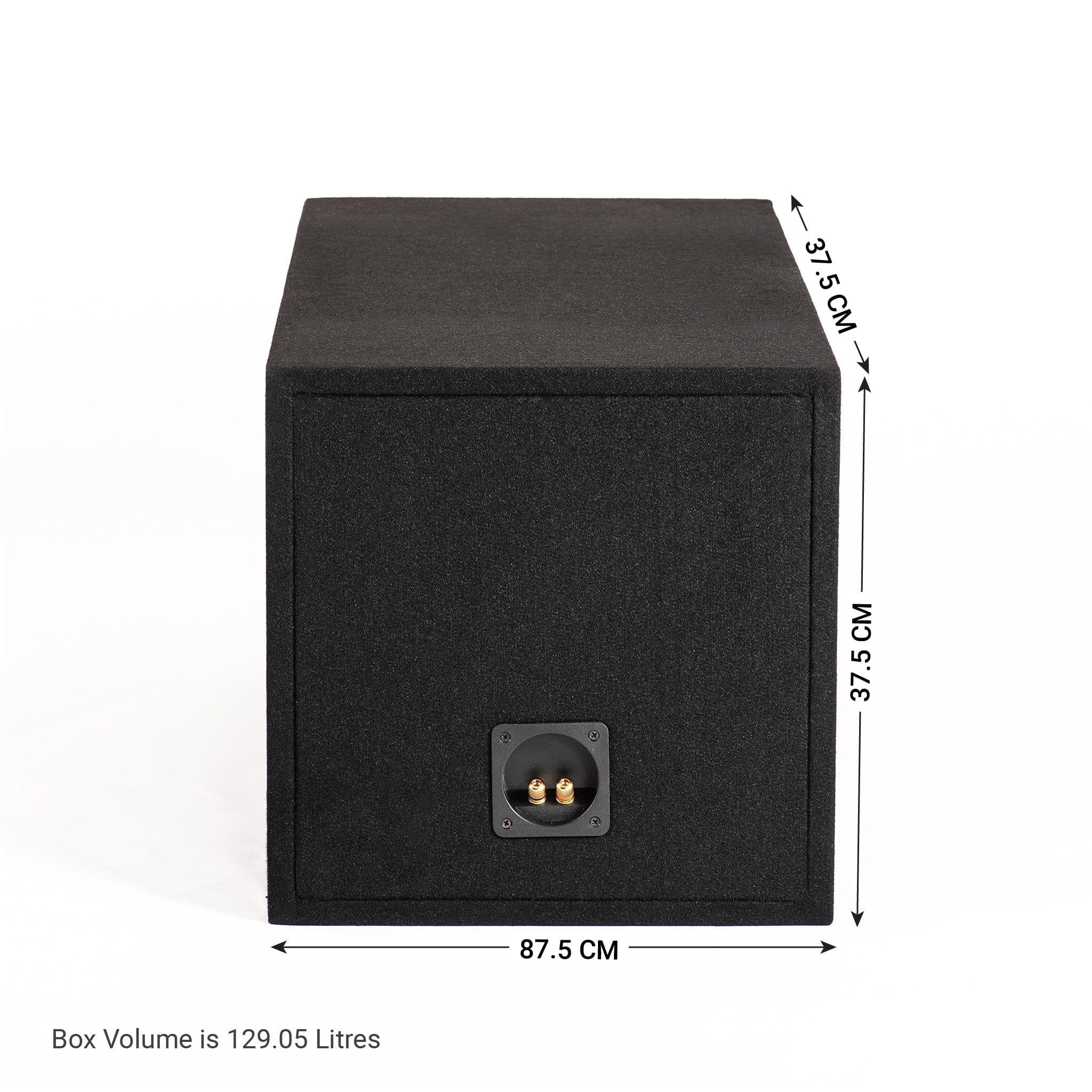 In Phase Car Speakers and Subs In Phase BX12XTNT 12" Slot Ported Subwoofer Enclosure For DB Audio Xtinct12