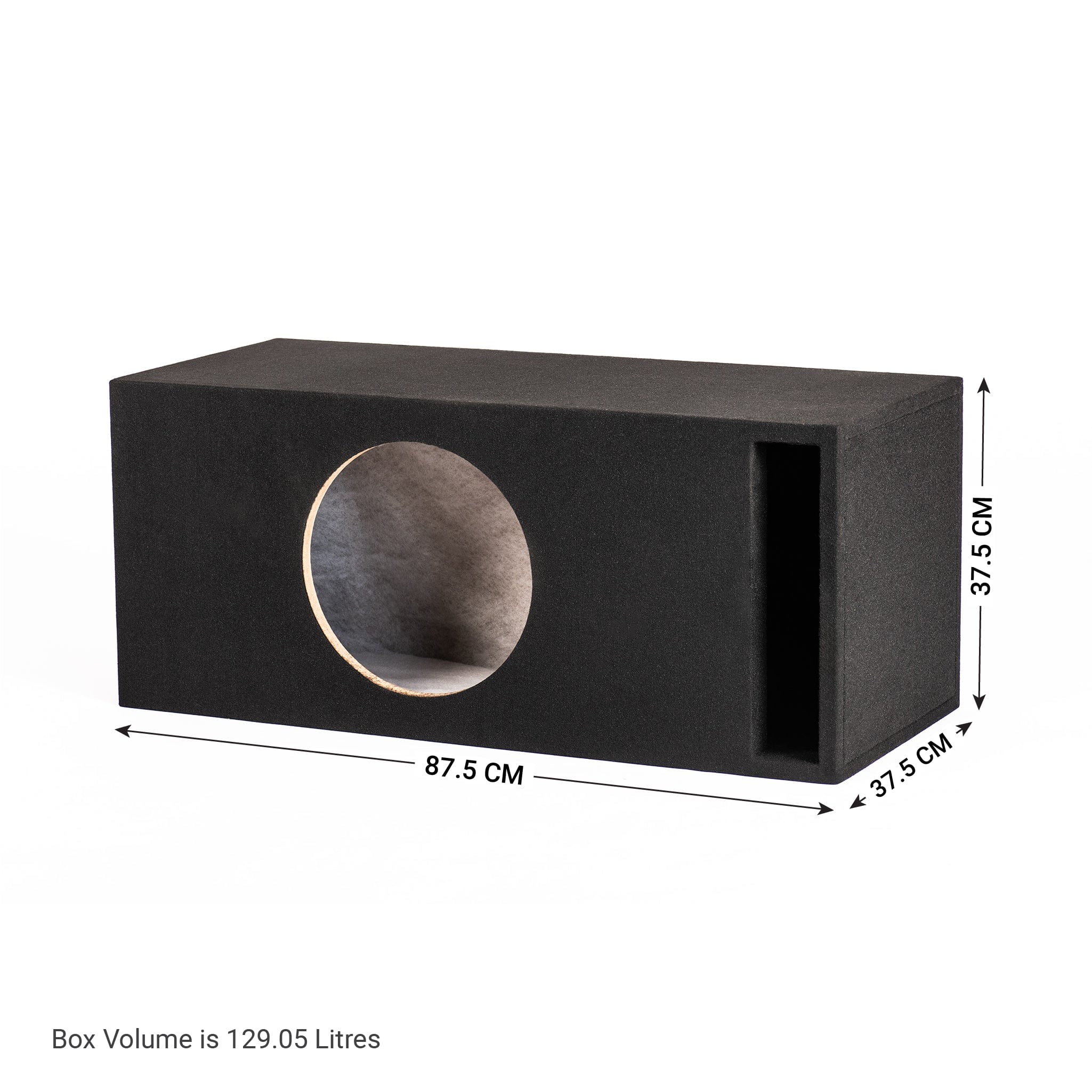 In Phase Car Speakers and Subs In Phase BX12XTNT 12" Slot Ported Subwoofer Enclosure For DB Audio Xtinct12