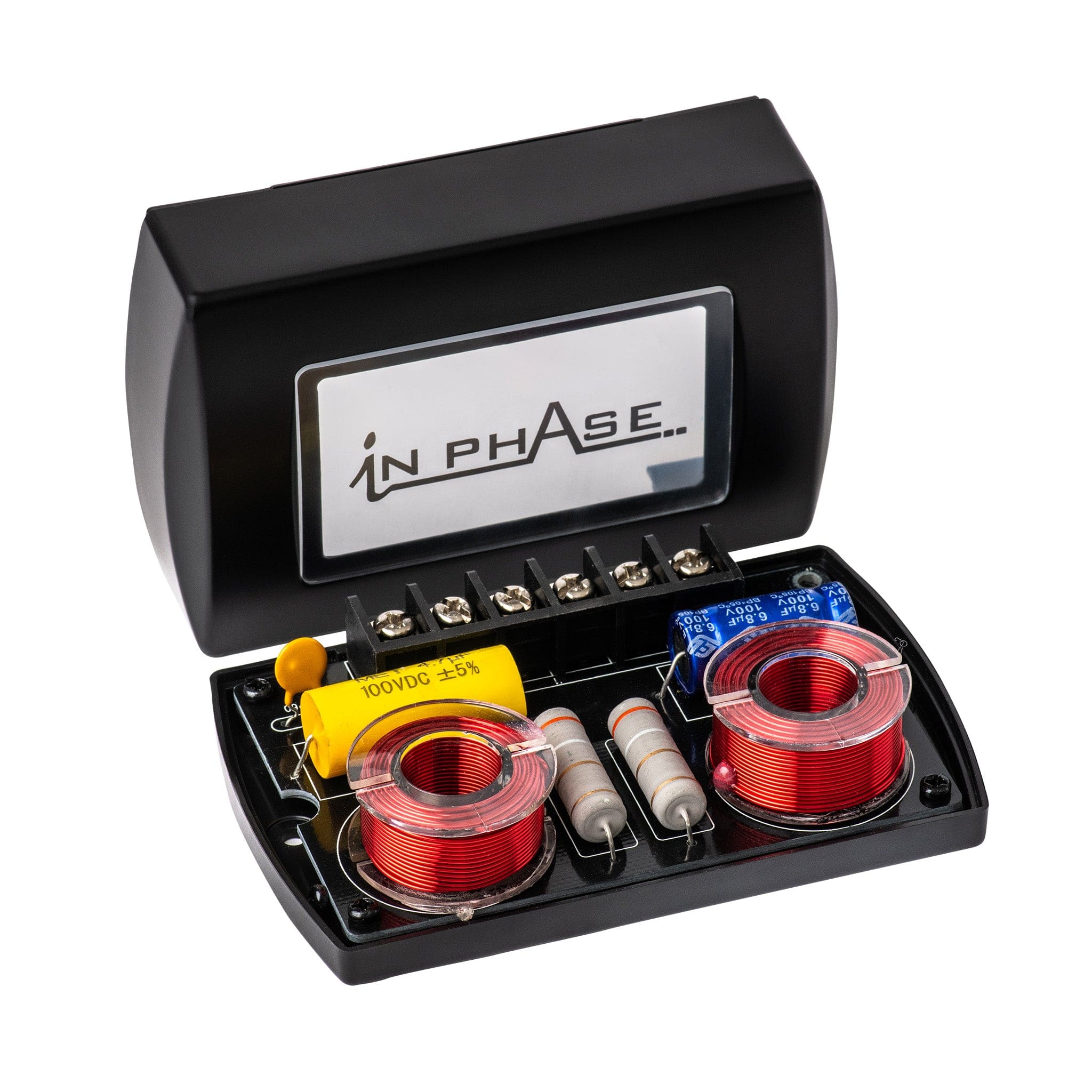 In Phase Car Speakers In Phase XTC5CX 5.25" 13cm 250 Watt 2 Way Component Door Speakers with Tweeters and Grills