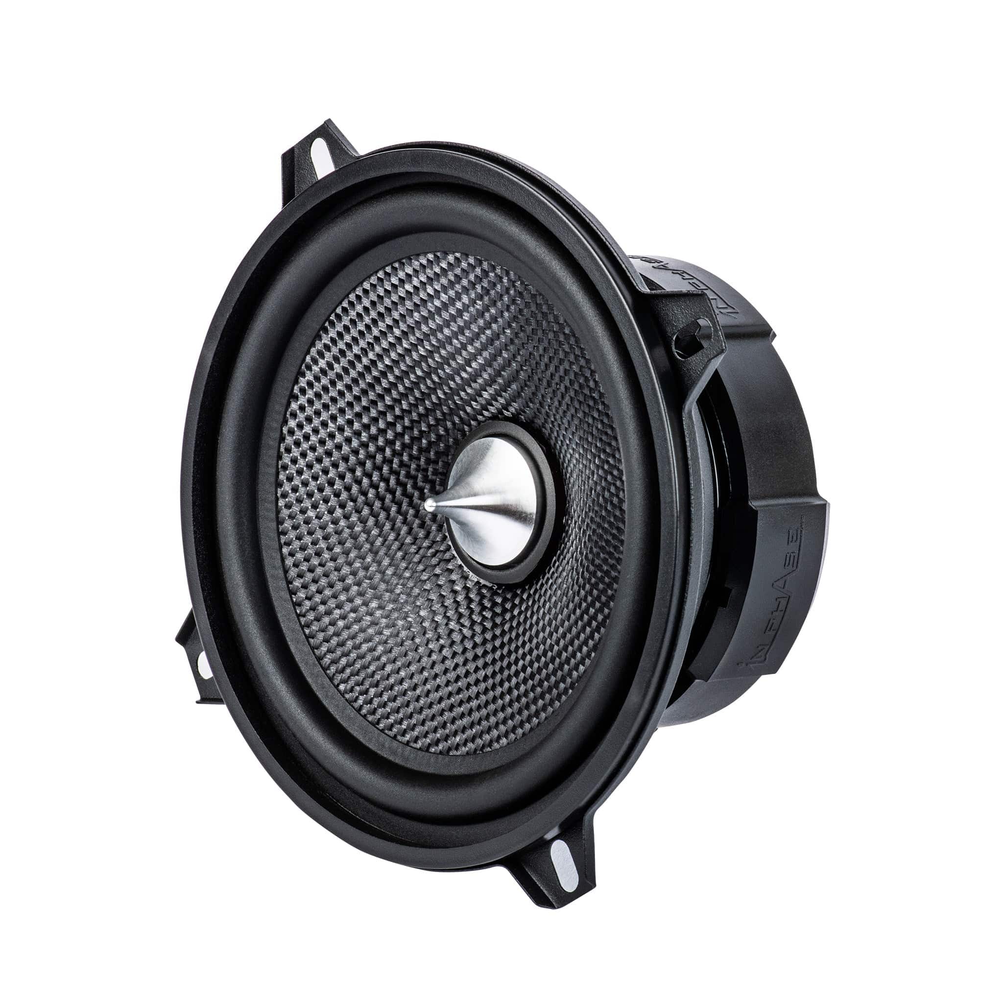 In Phase Car Speakers In Phase XTC5CX 5.25" 13cm 250 Watt 2 Way Component Door Speakers with Tweeters and Grills
