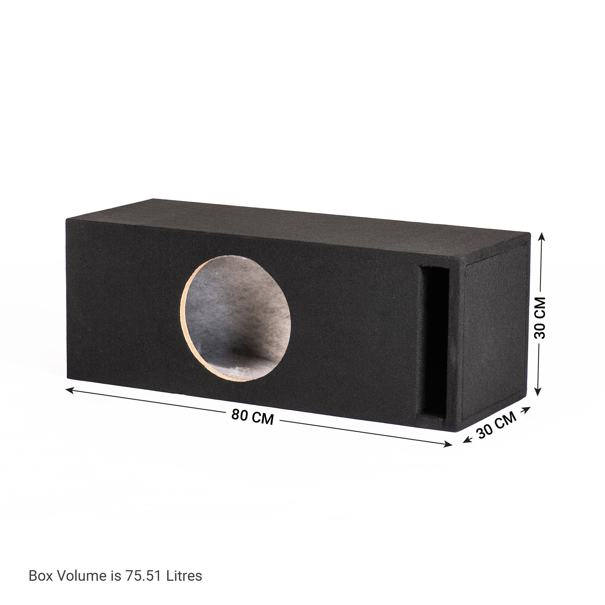 In Phase In Phase BX-10XT-IPA8701D Single XT-10 10" Subwoofer Sound Quality Bass Package with Sealed Enclosure and Amp