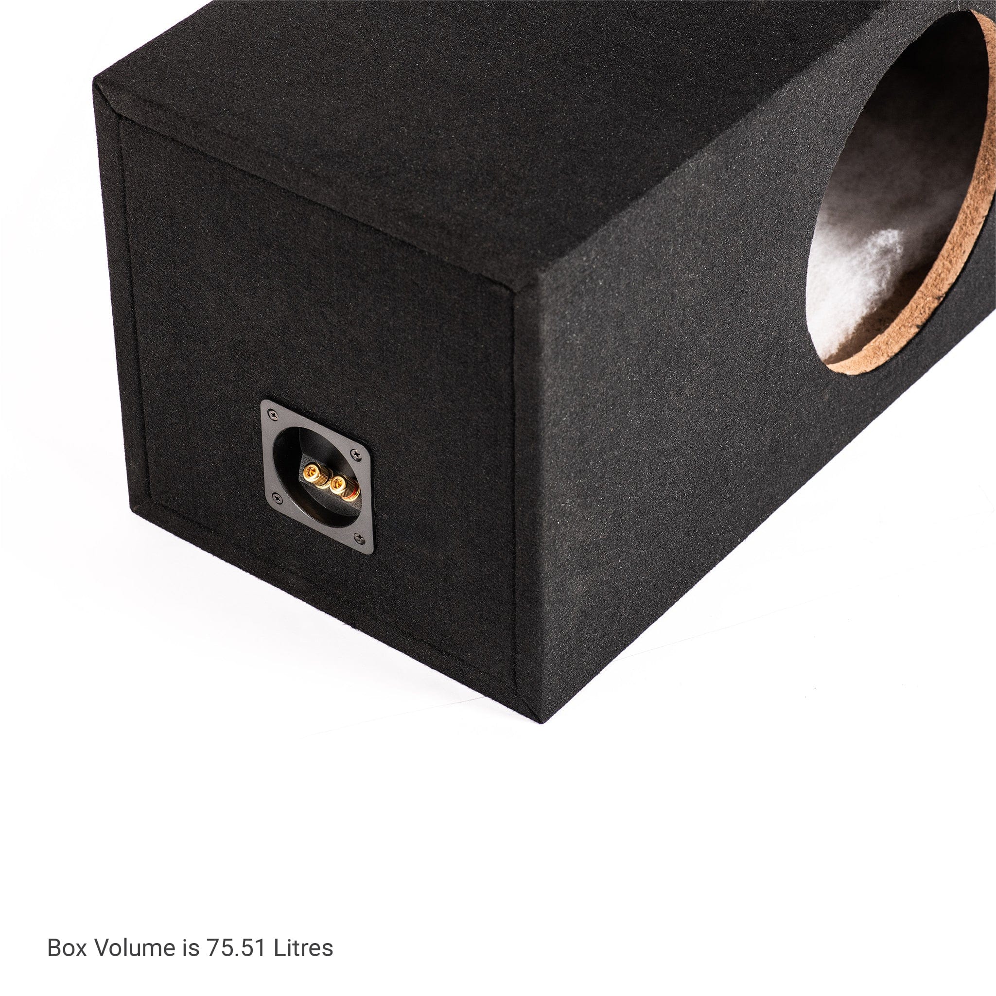 In Phase In Phase BX-10XT-IPA8701D Single XT-10 10" Subwoofer Sound Quality Bass Package with Sealed Enclosure and Amp