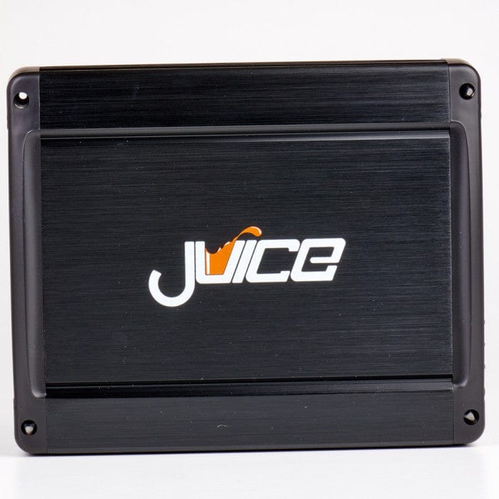 Juice Amps Juice JA1201D 1200W 1-Channel Mono Peak Power Car Amplifier, Bass Remote, 1 Ohm Stable, RCA Output