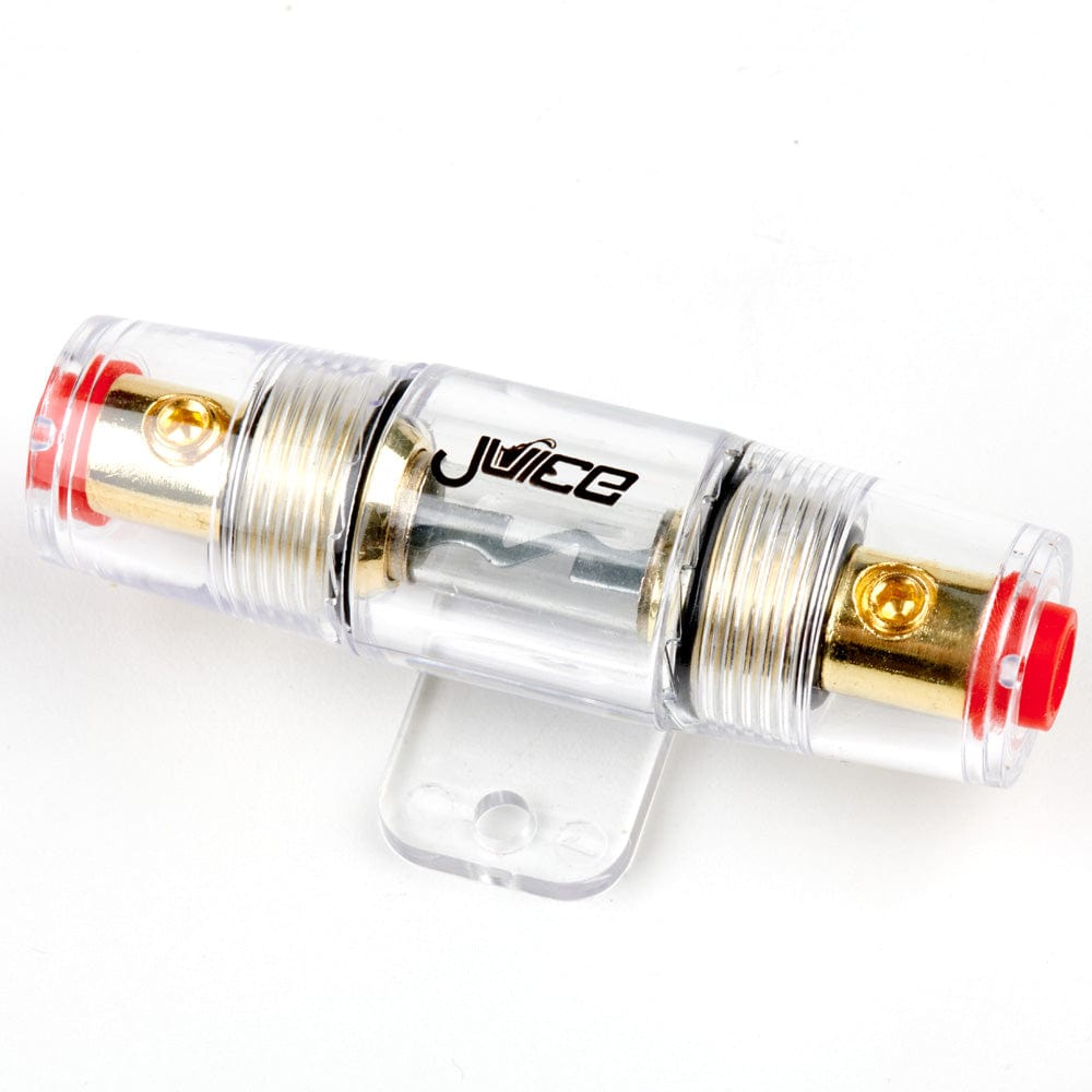 Juice Amp Wiring and Fitting Parts Juice JWTRU41 2500W 4 Gauge Amplifier Wiring Kit, With Speaker, Power, RCA, Ground and Connection Cables