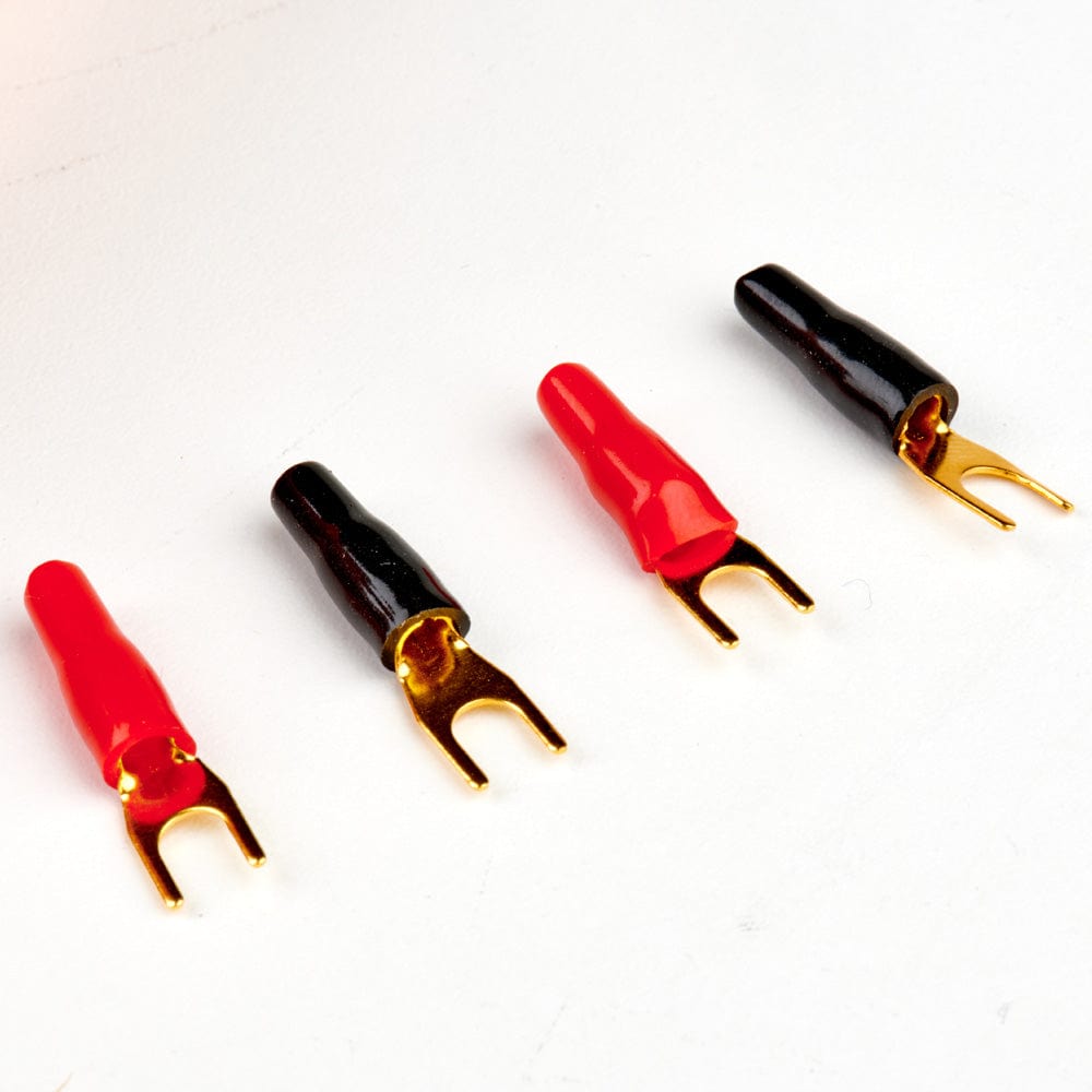 Juice Amp Wiring and Fitting Parts Juice JWTRU422D 4 Gauge 2500W Amplifier Wiring Kit for Installing 2 Amplifiers