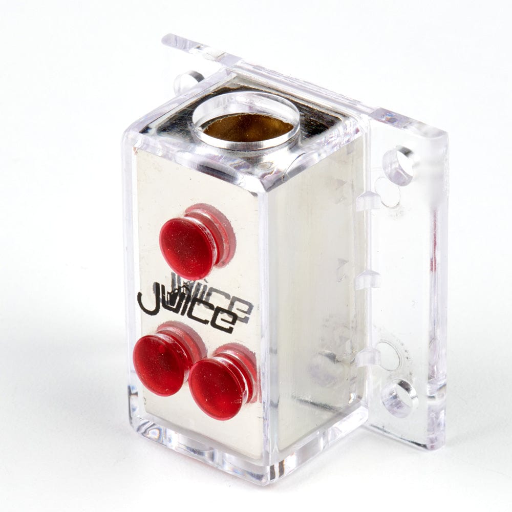 Juice Amp Wiring and Fitting Parts Juice JWTRU422D 4 Gauge 2500W Amplifier Wiring Kit for Installing 2 Amplifiers