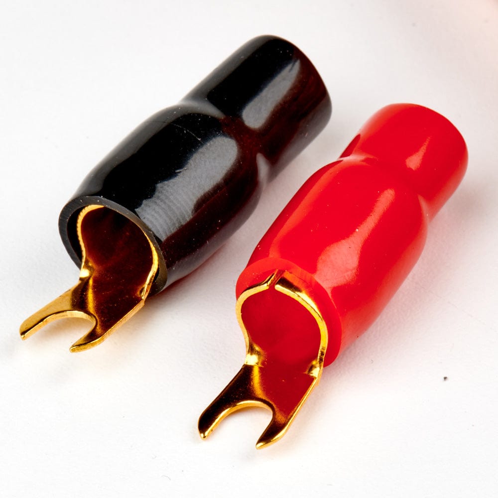 Juice Amp Wiring and Fitting Parts Juice JWTRU422D 4 Gauge 2500W Amplifier Wiring Kit for Installing 2 Amplifiers