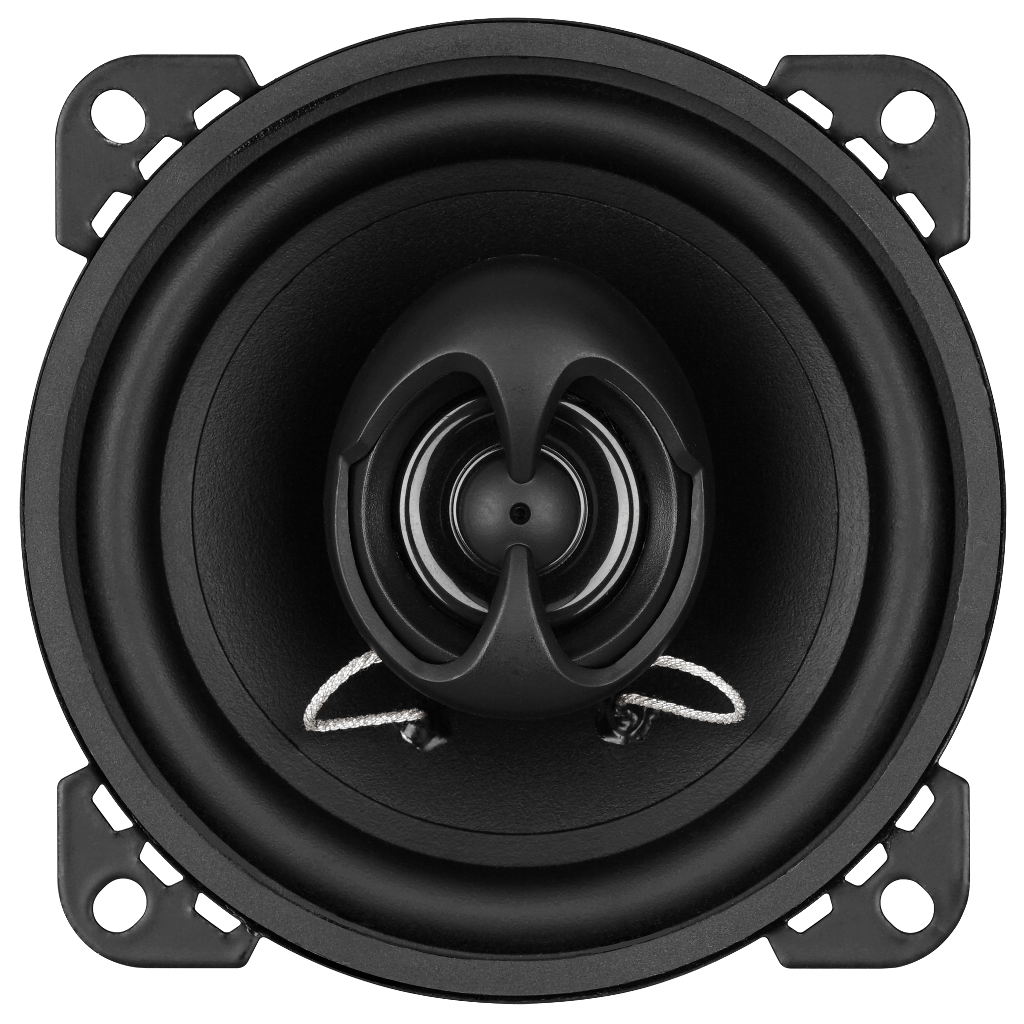 Juice Car Speakers Juice S420 4 Inch 10 cm 2 - Way Coaxial Car Door or Parcel Shelf Speaker Upgrade, Efficient Power Handling, 220 Watts Peak Power