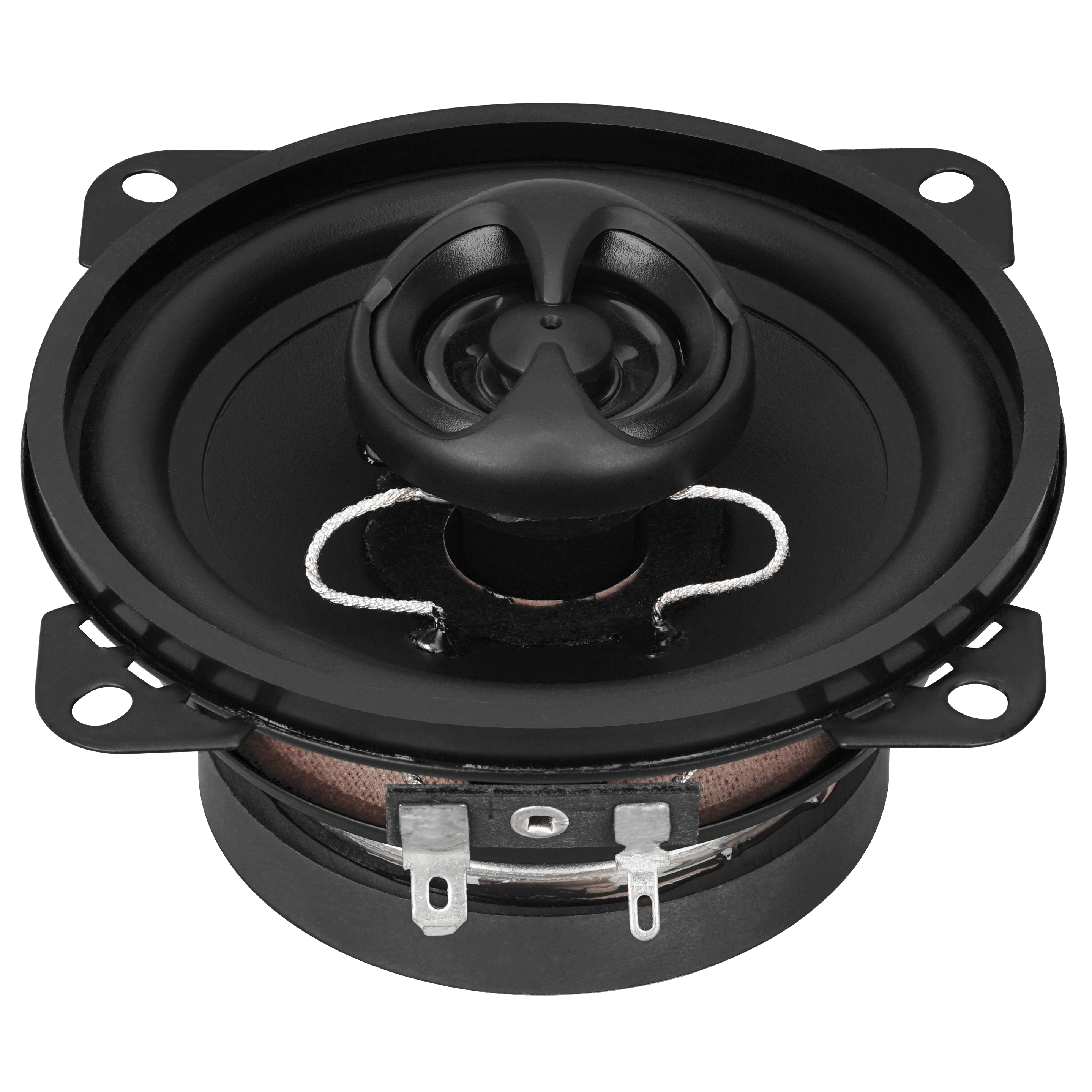 Juice Car Speakers Juice S420 4 Inch 10 cm 2 - Way Coaxial Car Door or Parcel Shelf Speaker Upgrade, Efficient Power Handling, 220 Watts Peak Power