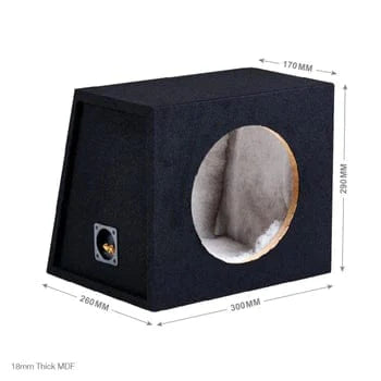 Juice Enclosed Subwoofers Juice JS8 1000W Bass Box Package with Sealed Enclosure