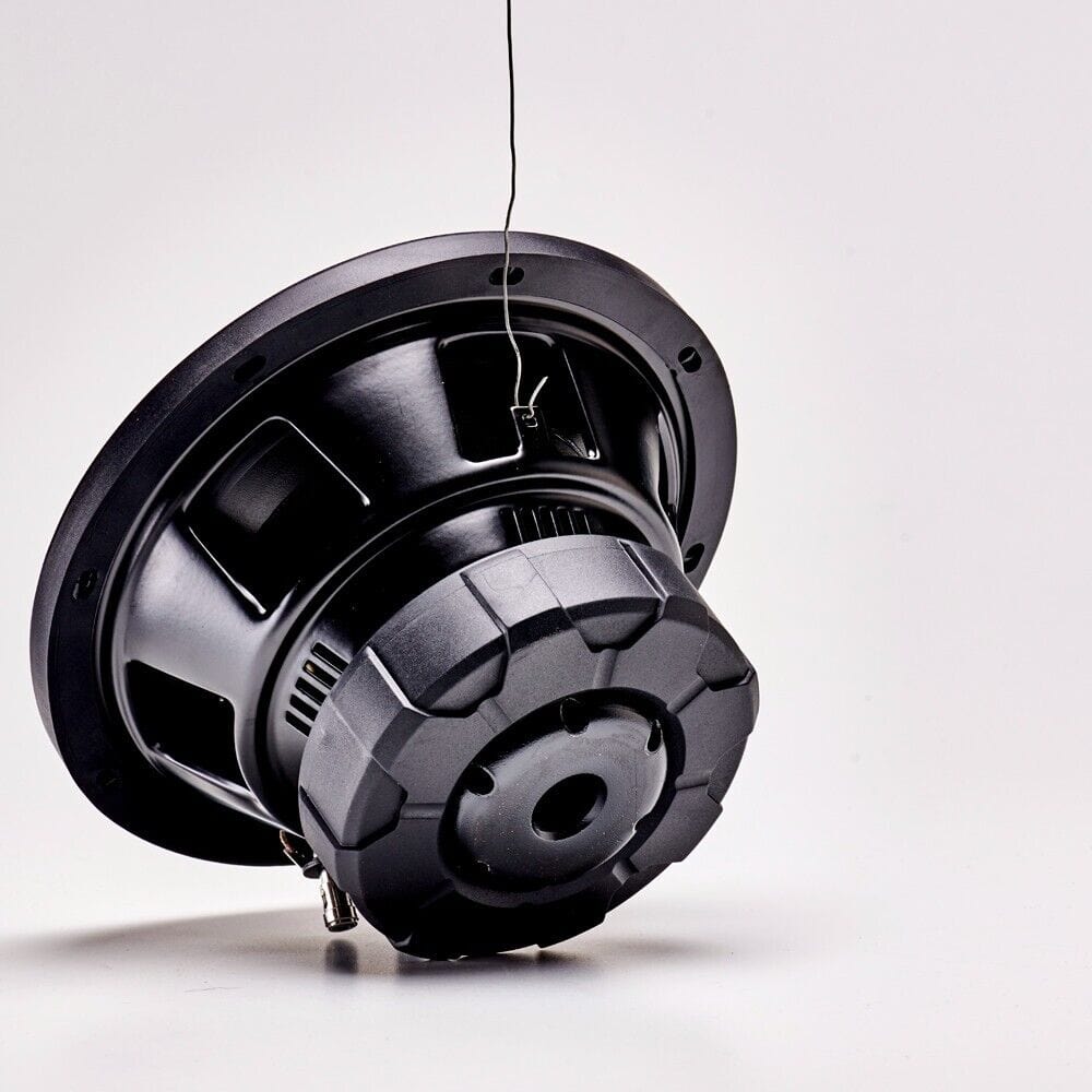 Juice Juice BX8PL-JS8-JA902 Single JS8 8" Subwoofer Sound Quality Bass Package with Ported Enclosure and Amp