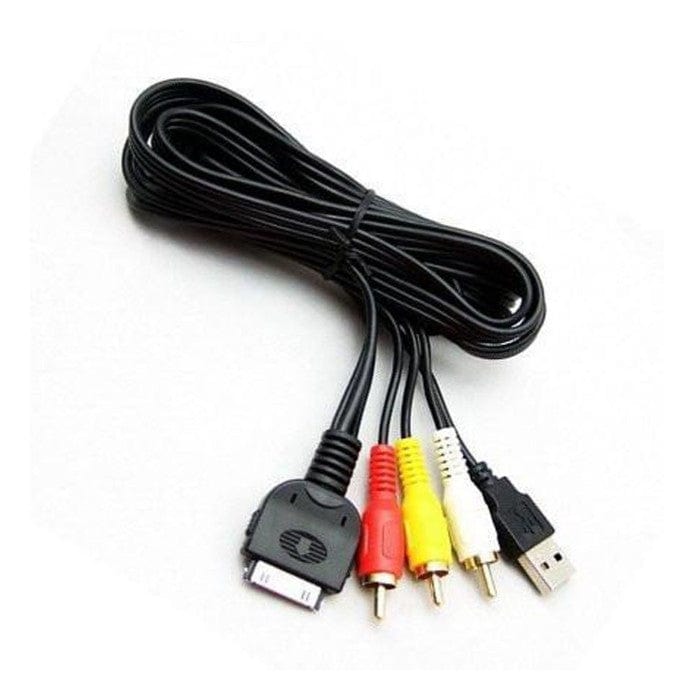 JVC JVC KS-U30 USB Audio and Video Cable for iPod & iPhone