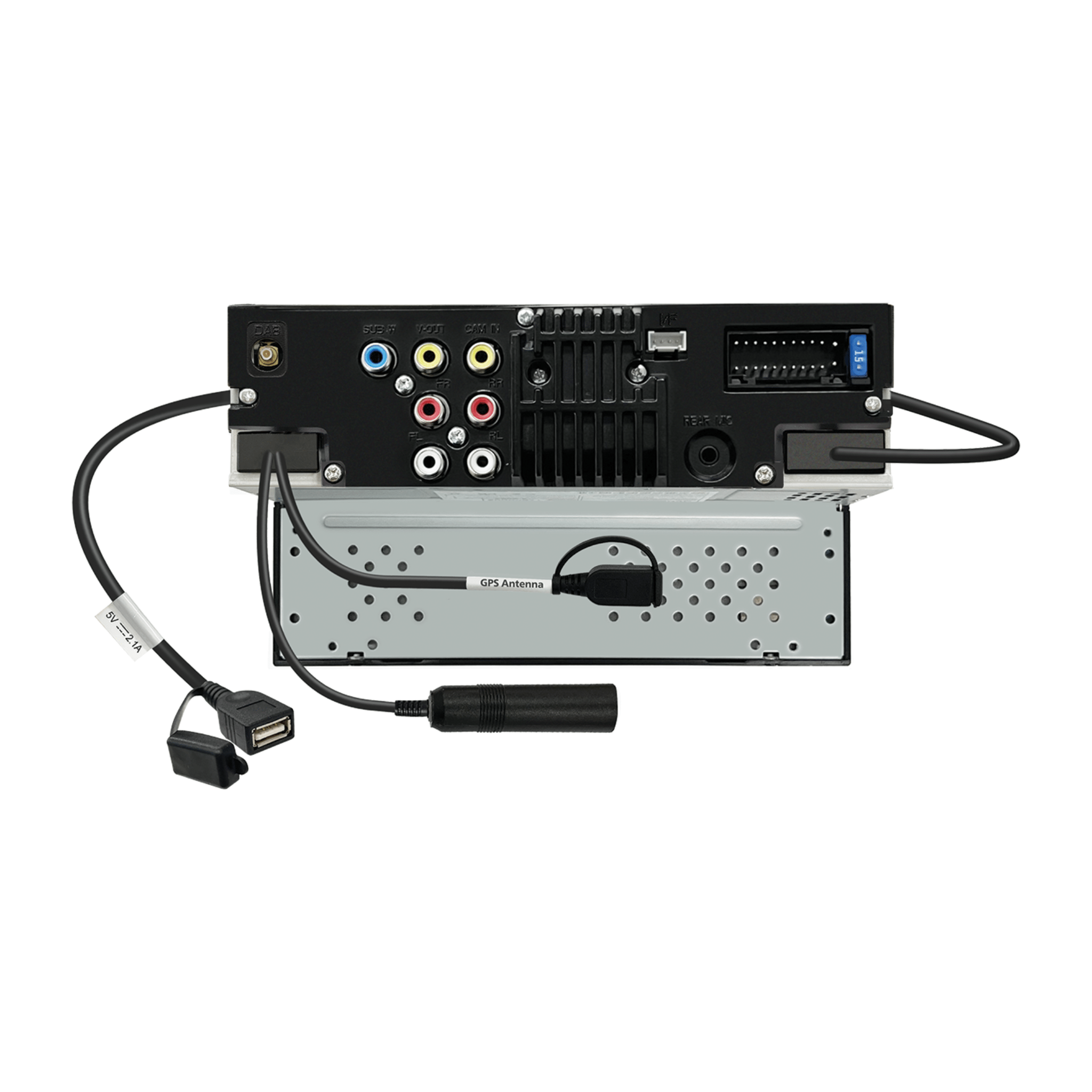 JVC Car Stereos JVC KW-M695DBW – 6.8" Digital Media Receiver