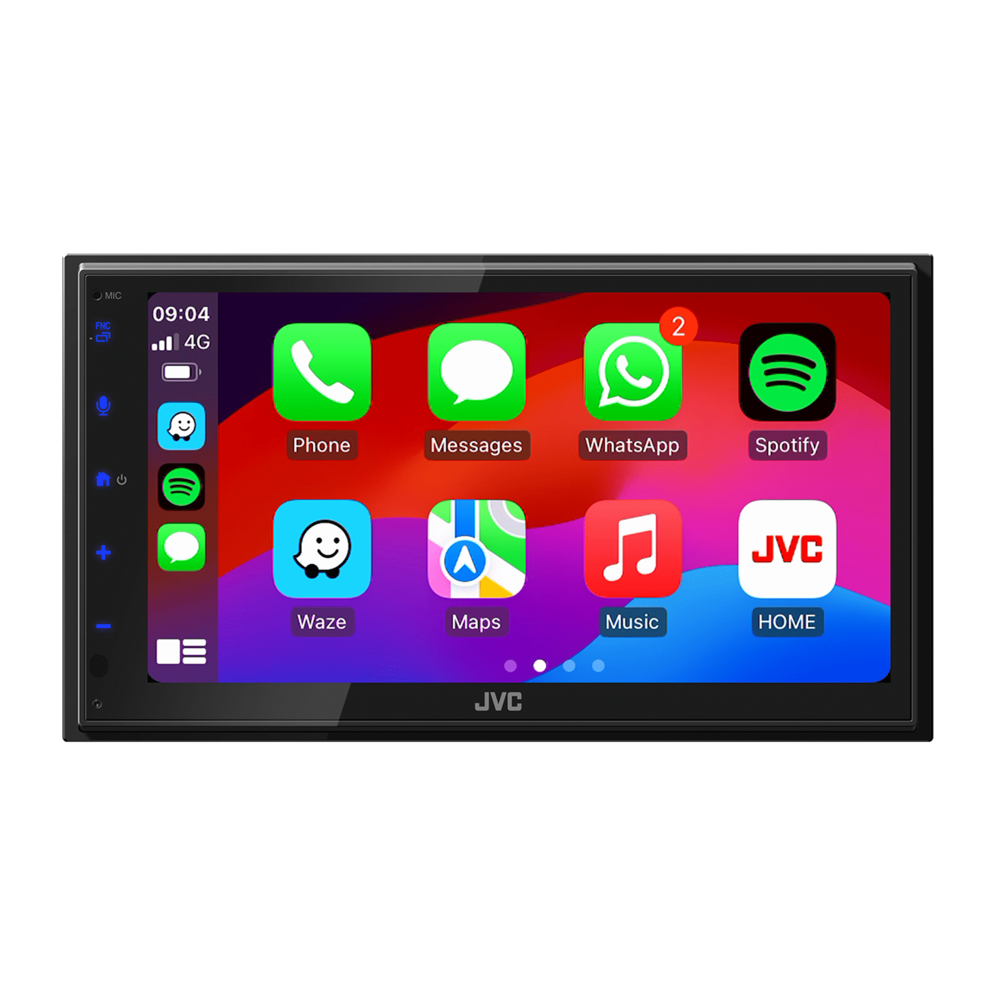 JVC Car Stereos JVC KW-M695DBW – 6.8" Digital Media Receiver