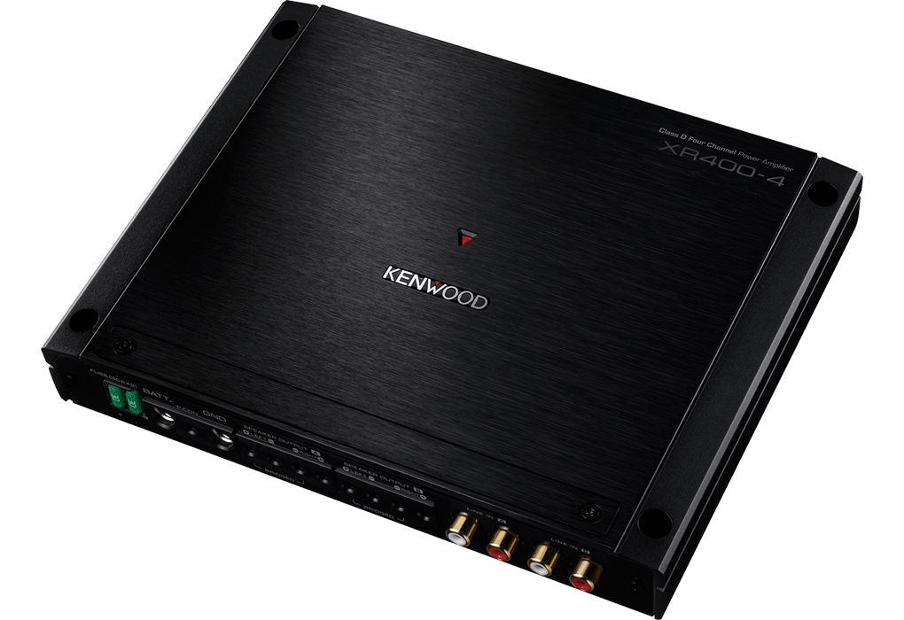 Kenwood Amps Kenwood XR400-4 1000W 4-Channel Digital Power Amplifier