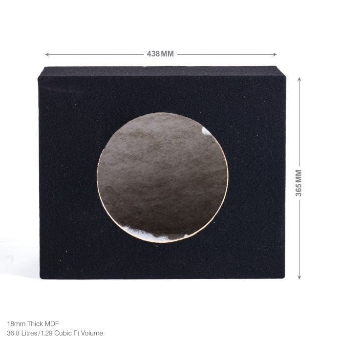 Kenwood Kenwood BX10SL-PS2517-X502 Single KFC-PS2517W 10" Subwoofer Sound Quality Bass Package with Sealed Enclosure and Amp