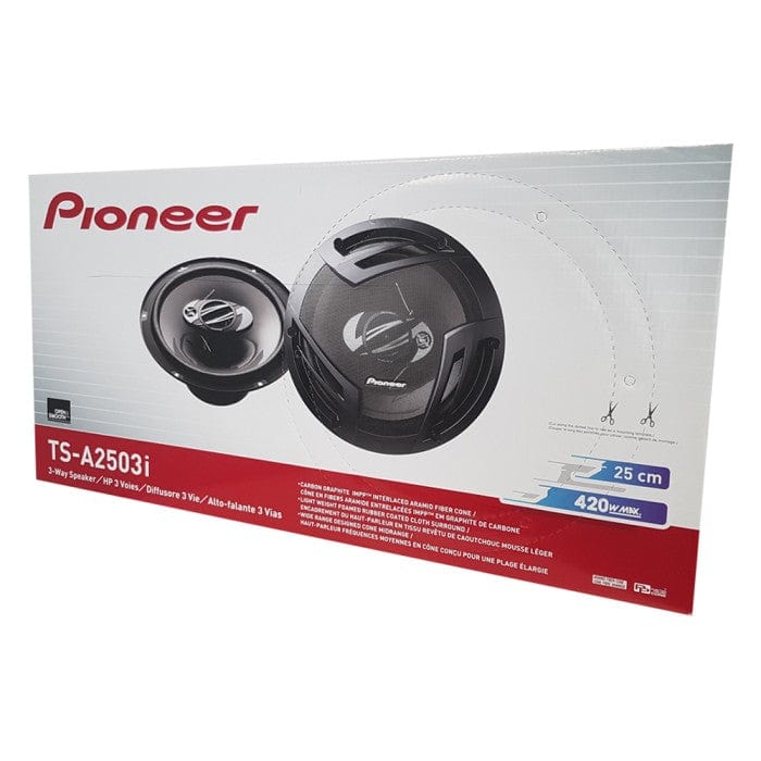 Pioneer Car Speakers and Subs Pioneer TS-A2503i 420W 10" 3-way speakers
