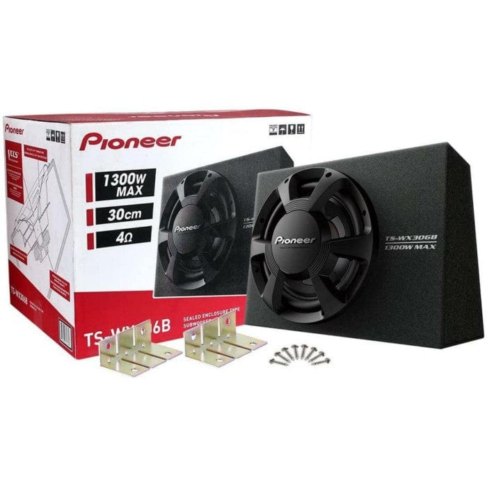 Pioneer Pioneer Pioneer TS-WX306B Universal Passive Enclosed Subwoofer 1300W