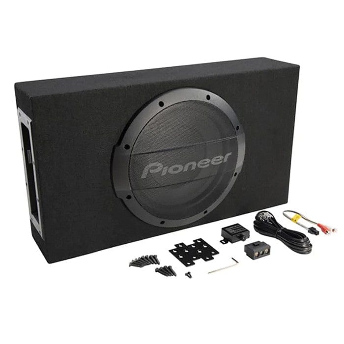 Pioneer Pioneer Pioneer TS-WX1010LA 25 cm 10" Shallow Sealed Subwoofer with Built-in Amplifier 1200 W