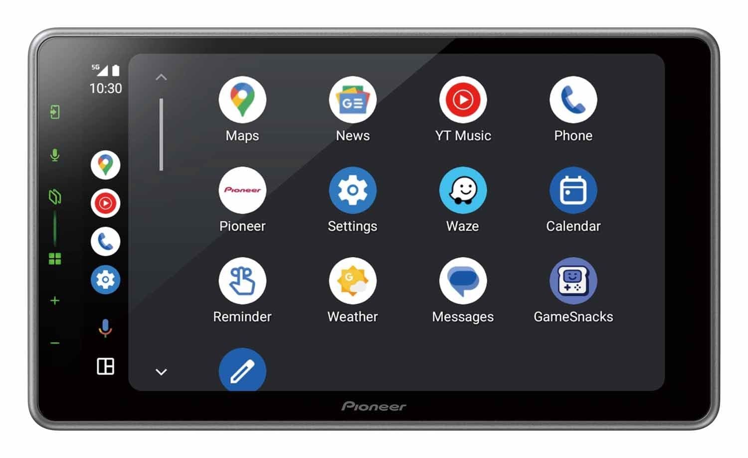 Pioneer Car Stereos Pioneer SPH-DA97DAB-UNI2 9" Floating Screen Wireless CarPlay / Android Auto Bluetooth DAB+ Digital Radio
