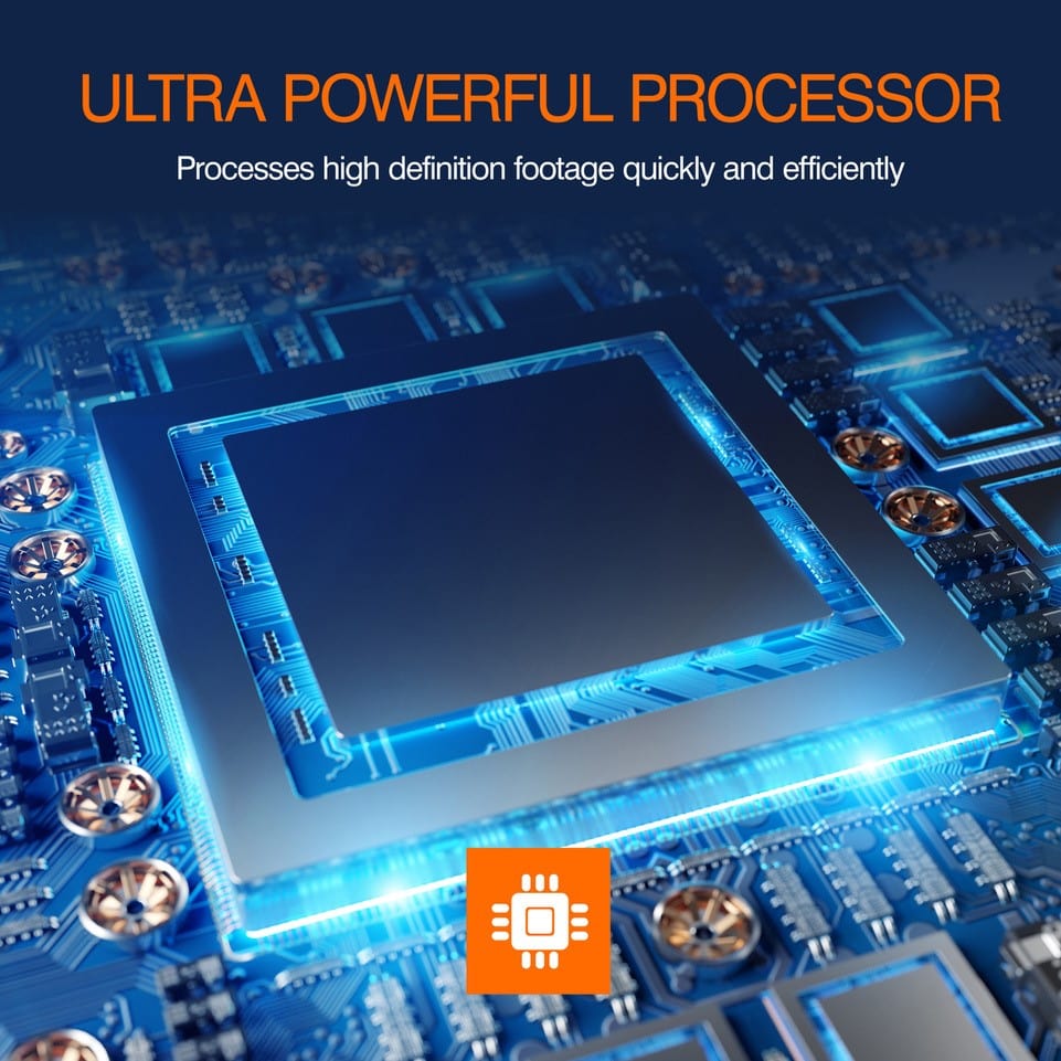 Road Angel Road Safety Halo Drive Dash Cam, 2K 1440p 140° Camera, with Super Night View, Built-In Wi-Fi, Winter Mode