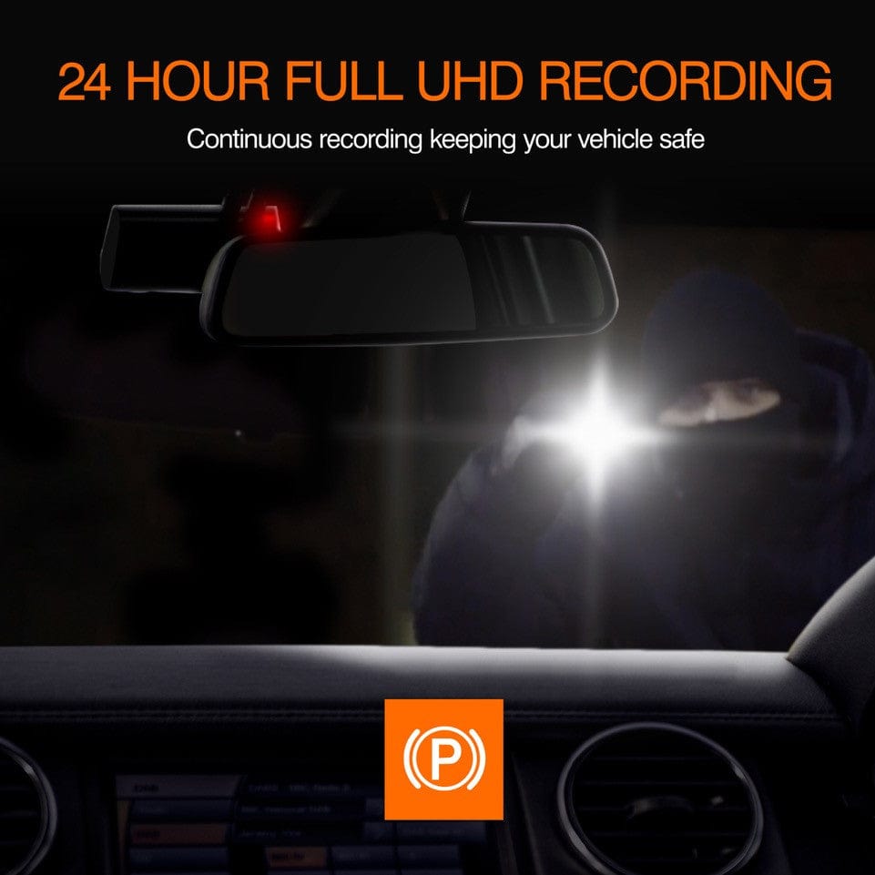 Road Angel Road Safety Road Angel Halo Pro 2K 1440p Dual Dash-Camera, with 140° Front + 120° 1080p Rear Cams, Super Night Vision, Built-in Wi-Fi, Winter Mode with Fitting Kit