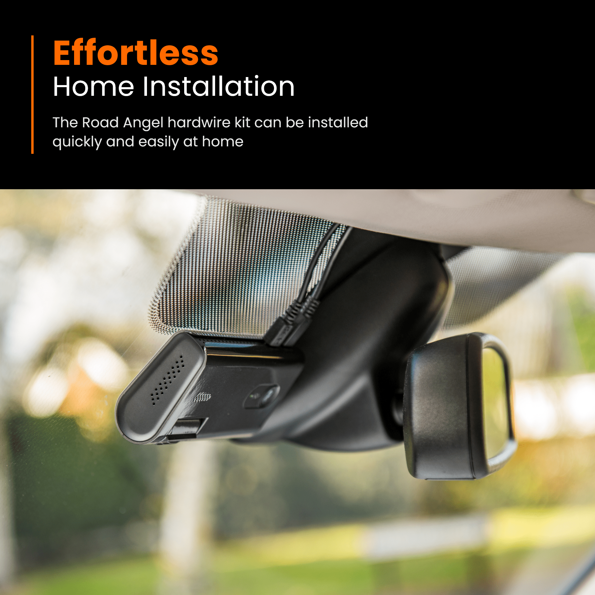 Road Angel Road Safety Road Angel HWK12V 12 Volt Hard Wiring Kit for Halo Pro