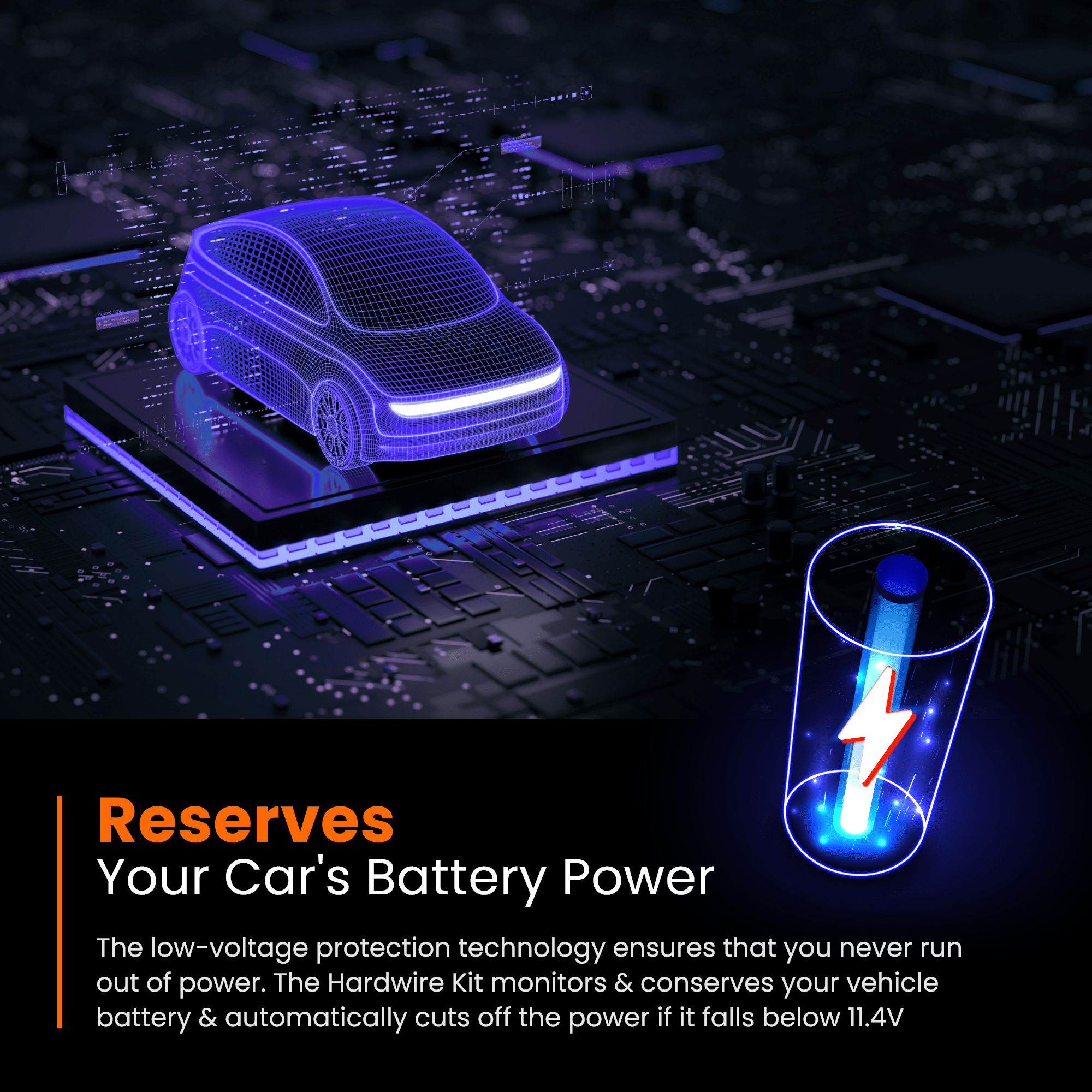 Road Angel Road Safety Road Angel HWK5VIEW 5 Volt Hard Wiring Kit for Halo View and Aura HD5