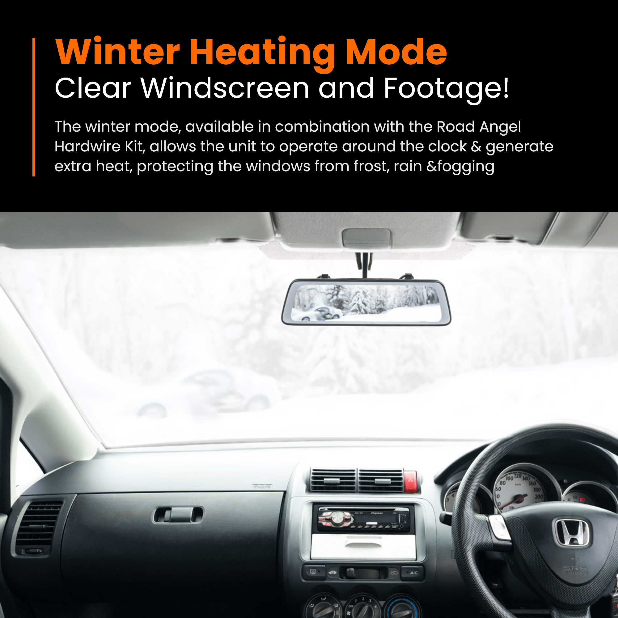 Road Angel Road Safety Road Angel HWK5VIEW 5 Volt Hard Wiring Kit for Halo View and Aura HD5