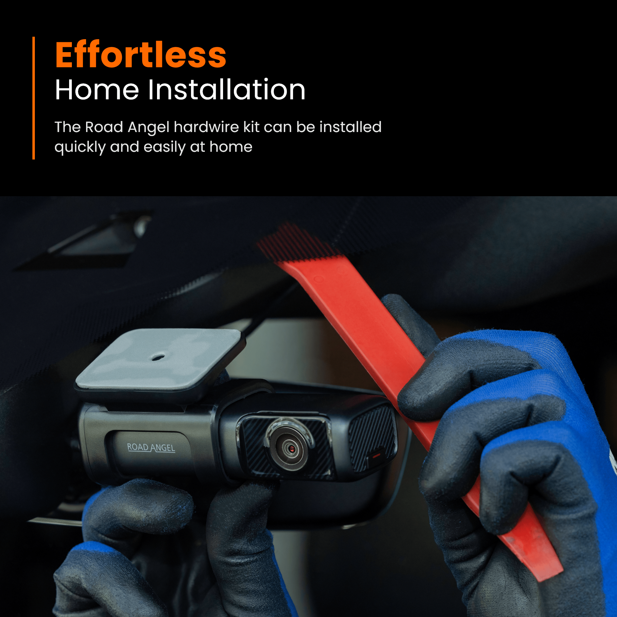 Road Angel Road Safety Road Angel RA7300C Halo Ultra Type C Hardwiring Kit for Parking Mode