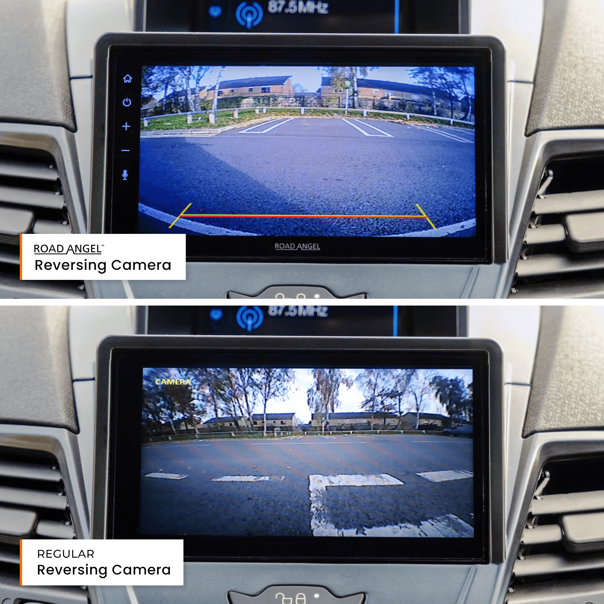 Road Angel Reversing Cameras Road Angel RA8200 Universal Compact Reversing Camera with LED Lights for Night Time driving