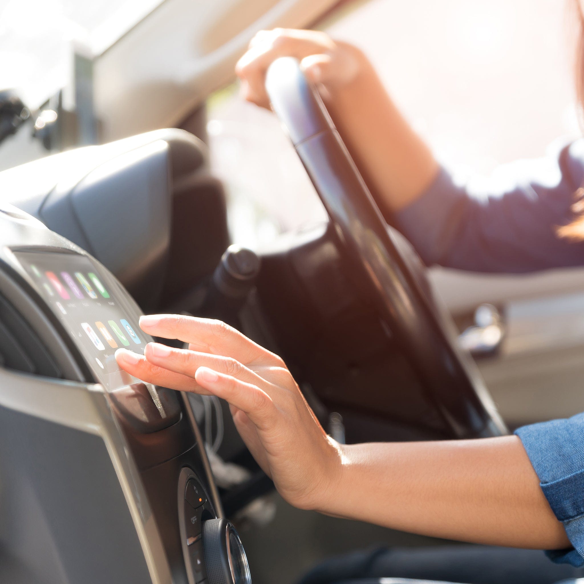 Road Angel Car Stereos Road Angel RA-X621BT 7" Touchscreen Double Din Car Play/ Android Auto Stereo