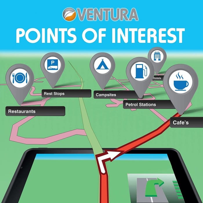Snooper Sat Navs Snooper S5100 Caravan & Motorhome Navigation with 5" LCD Touchscreen