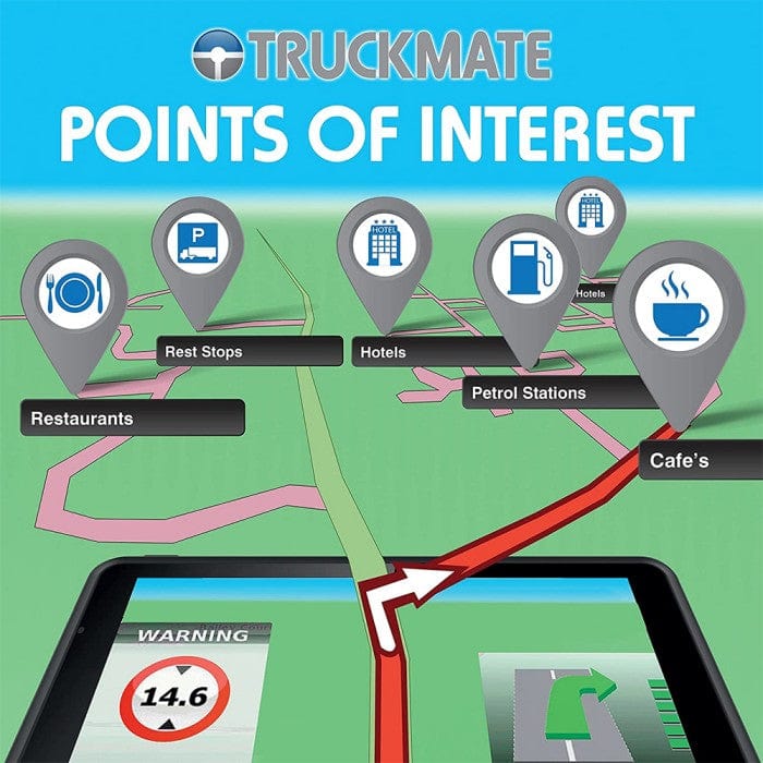 Snooper Sat Navs Snooper Truckmate SC5900 DVR G2 5" Touchscreen Sat-Nav with Built in Dashcam