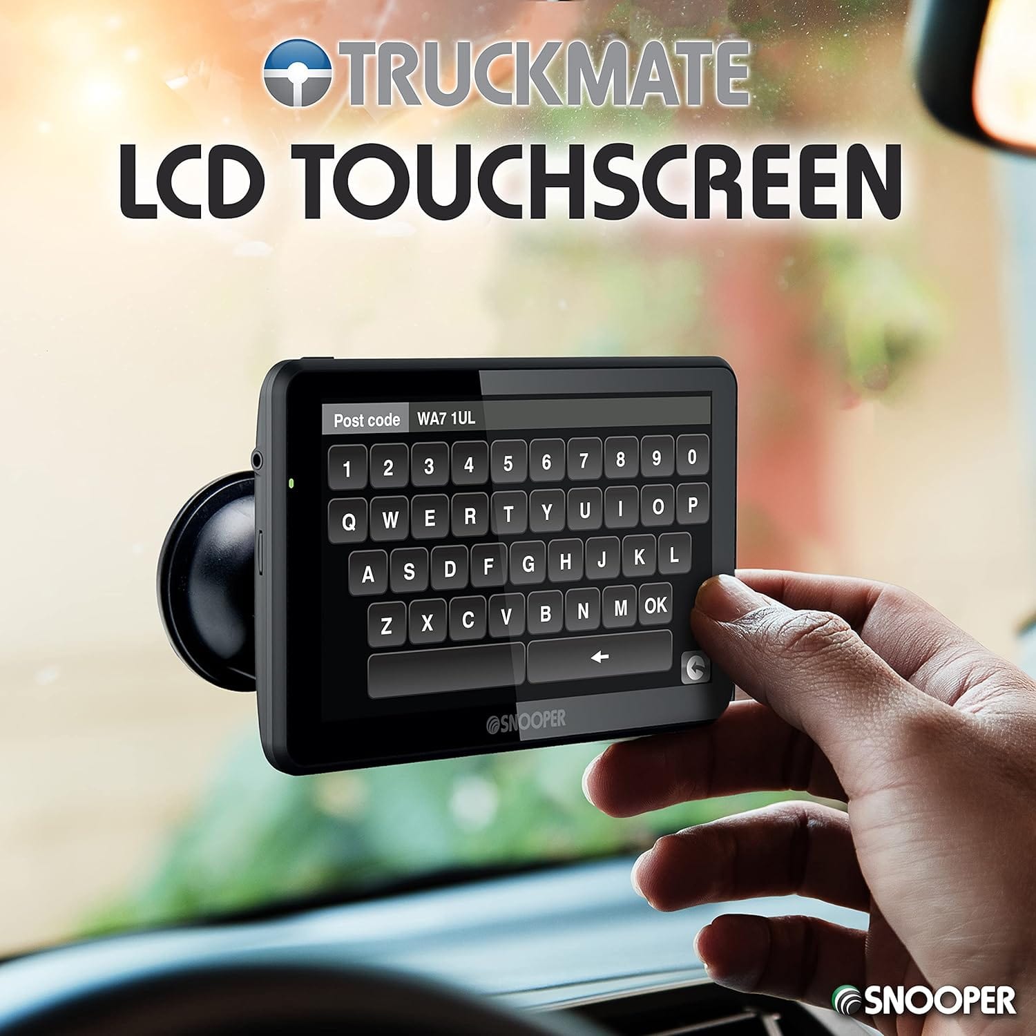 Snooper Sat Navs Snooper Truckmate S5100 HGV Sat Nav with 5" LCD Touchscreen