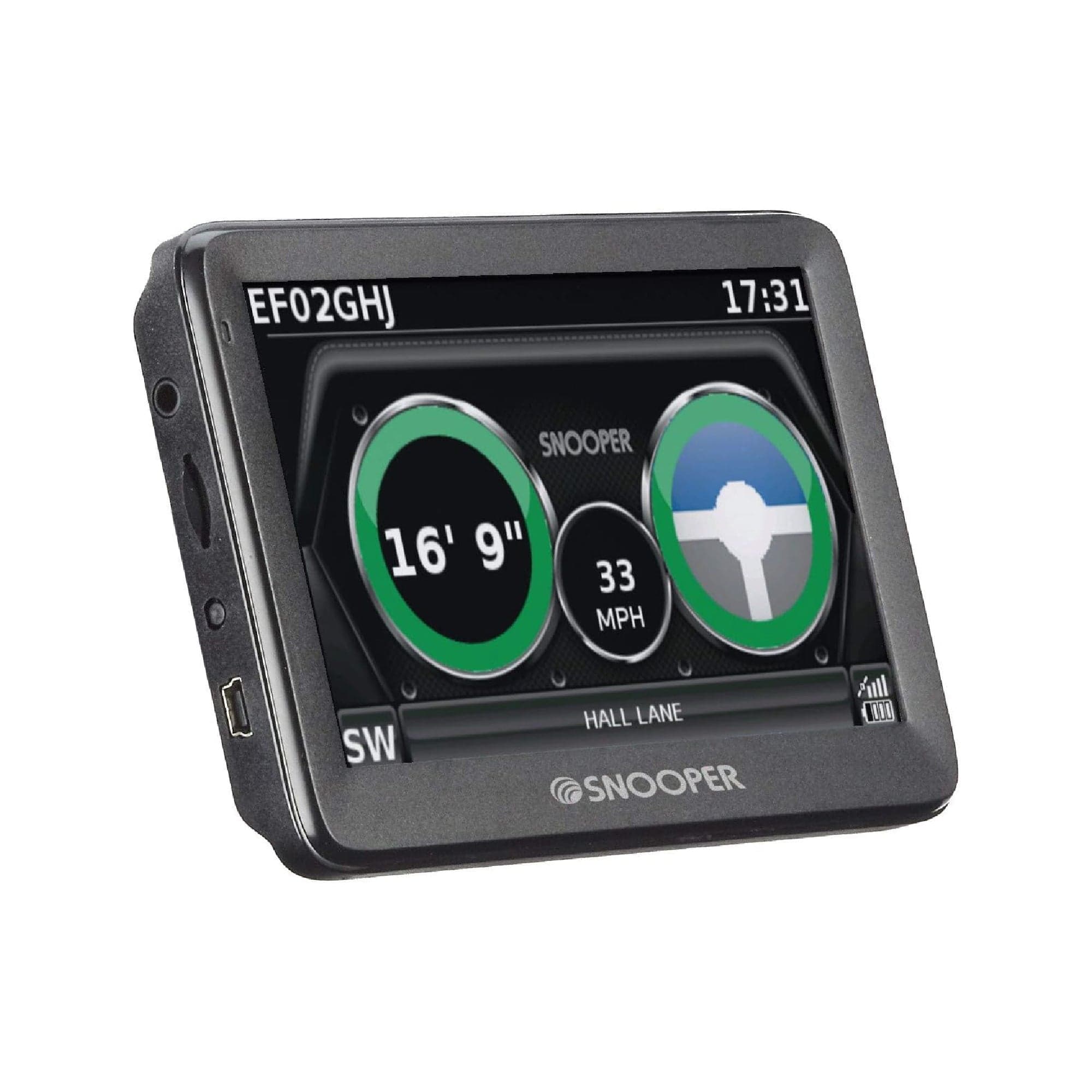 Snooper Road Safety Snooper Truckmate Bridge-Saver Low Bridge Alert System with 5" LCD Touchscreen