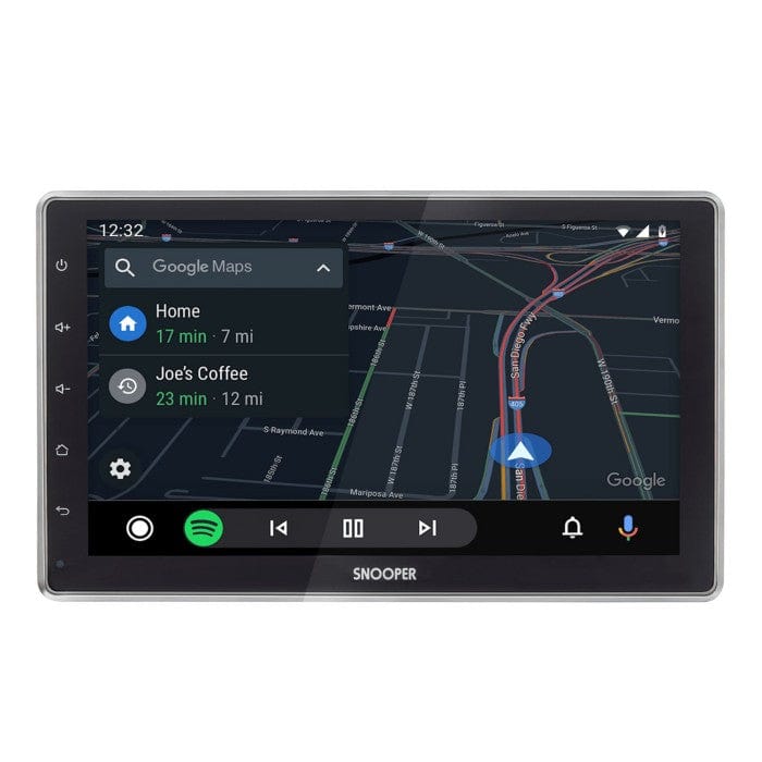 Snooper Sat Navs Snooper SMH-525DAB Multimedia player with 10.1" Floating Toucschreen
